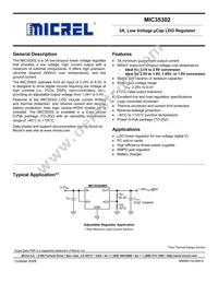 MIC35302WD-TR Datasheet Cover