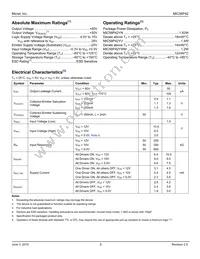 MIC58P42BWM-TR Datasheet Page 5