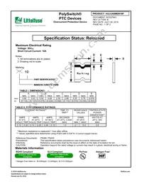 MICROASMD010F-2 Datasheet Cover