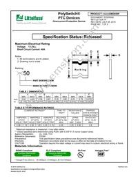 MICROSMD050F-2 Datasheet Cover