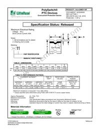 MICROSMD110F-2 Datasheet Cover