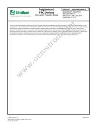 MICROSMD190LR-2 Datasheet Page 3