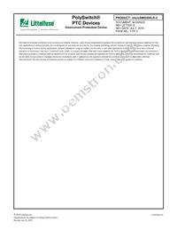 MICROSMD200LR-2 Datasheet Page 3