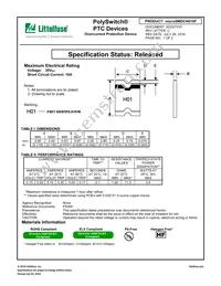 MICROSMDCH010F-02 Datasheet Cover