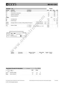 MII145-12A3 Datasheet Page 3