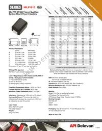 MILP1812-823K Datasheet Cover