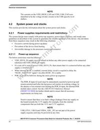MIMXRT1015CAF4A Datasheet Page 20