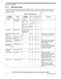 MIMXRT1015DAF5A Datasheet Page 16