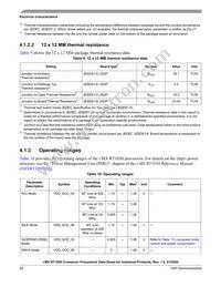 MIMXRT1051CVL5A Datasheet Page 20