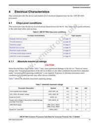 MIMXRT1064CVL5A Datasheet Page 19