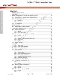 MINI52TAN Datasheet Page 2