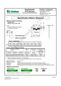 MINISMDC020F-2 Datasheet Cover