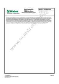 MINISMDC020F-2 Datasheet Page 2