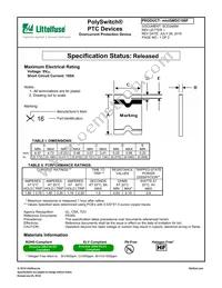 MINISMDC160F-2 Datasheet Cover