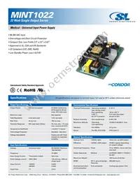 MINT1022A2405I01 Datasheet Cover