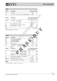 MIO1200-25E10 Datasheet Page 2