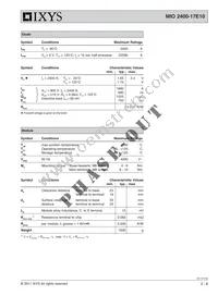 MIO2400-17E10 Datasheet Page 2