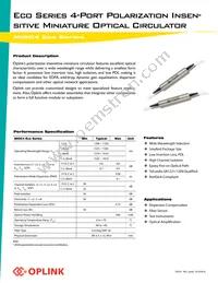 MIOCG5ECO041111 Datasheet Cover