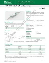 MISM-3V1B-6-10 Datasheet Cover