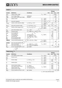 MIXA10WB1200TED Datasheet Page 3
