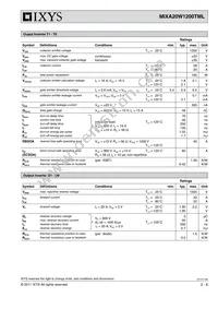 MIXA20W1200TML Datasheet Page 2