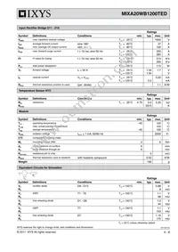 MIXA20WB1200TED Datasheet Page 4