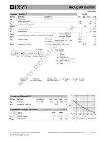 MIXA225PF1200TSF Datasheet Page 3