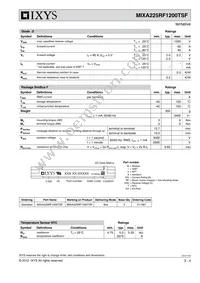 MIXA225RF1200TSF Datasheet Page 3