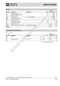 MIXA81H1200EH Datasheet Page 3