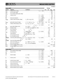 MIXA81WB1200TEH Datasheet Page 3