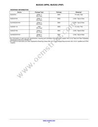 MJD253-001 Datasheet Page 6