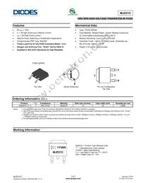 MJD31C-13 Datasheet Cover