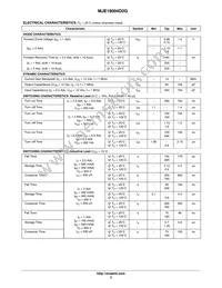 MJE18004D2G Datasheet Page 3