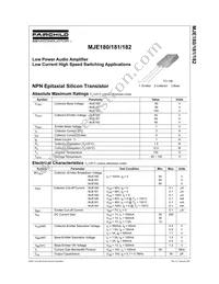 MJE180PWD Datasheet Page 2