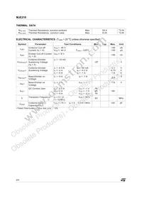 MJE210 Datasheet Page 2