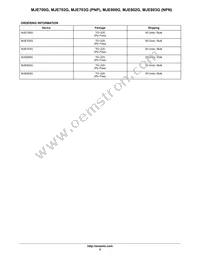 MJE703 Datasheet Page 5
