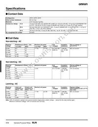 MJN1CF-AC240 Datasheet Page 2