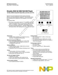 MK02FN64VLH10 Datasheet Cover