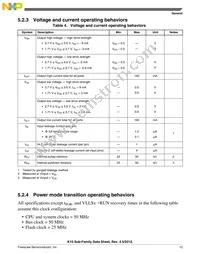 MK10DN128VLH5R Datasheet Page 13