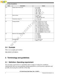 MK10DN512VMC10R Datasheet Page 4