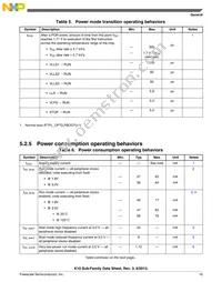 MK10DN512VMC10R Datasheet Page 15