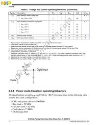 MK10DN512ZVLK10 Datasheet Page 14