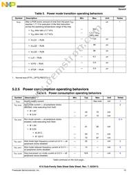 MK10DN512ZVLK10 Datasheet Page 15