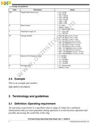 MK10DN512ZVMC10R Datasheet Page 4