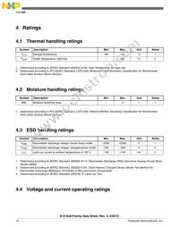 MK10DX128VMD10 Datasheet Page 10