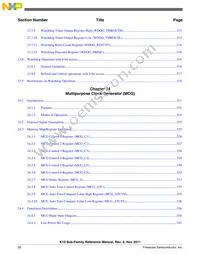 MK10DX128ZVMD10 Datasheet Page 20