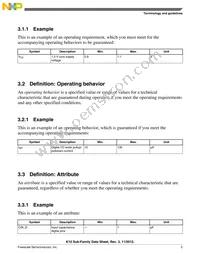 MK10DX64VMC7 Datasheet Page 5