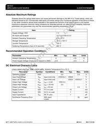 MK1413STR Datasheet Page 4