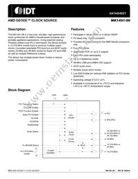 MK1491-06RILFTR Datasheet Cover