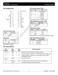 MK1491-06STR Datasheet Page 2